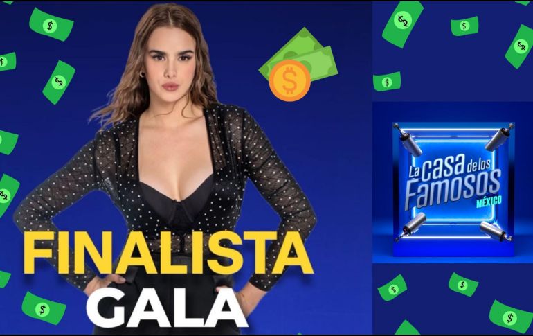 El galardón para el concursante que logre alzarse con la victoria en La Casa de los Famosos México 2 será de 4 millones de pesos, la misma cantidad que recibió Wendy Guevara en la primera edición.  INSTAGRAM/galamontes