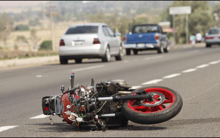 Des 2023 y hasta el 30 de junio pasado, hubo 131 motociclistas fallecidos en accidentes viales. EL INFORMADOR / ARCHIVO