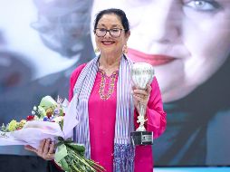 Aragón es reconocida por sus actuaciones en las películas mexicanas Goitia, un dios para sí mismo (1988), Cilantro y perejil (1997), Sexo, pudor y lágrimas (1999) y El crimen del Padre Amaro (2002). EL INFORMADOR / H. Figueroa