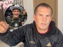 Julio César Chávez bromeó con la paternidad de Lazy Boy. X/ @Jcchavez115. Instagram/ @lazyboy.ufc.