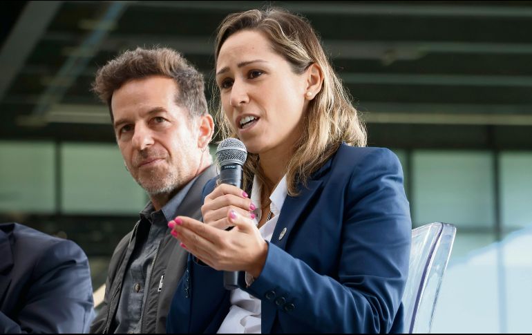 Mariana Gutiérrez afirma que buscan mayor inversión para consolidar la liga. IMAGO7/J. Esquivel