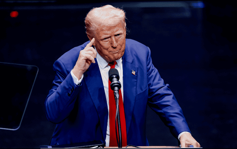 Afirmó que si fuera presidente, Trump haría 