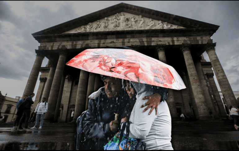 Hasta ahora, el pronóstico de lluvia hoy en Guadalajara es bajo, pero se incrementa considerablemente a partir de mañana viernes. EL INFORMADOR / SUN / ARCHIVO