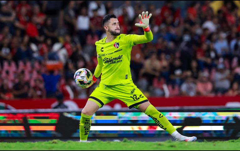 Camilo Vargas se mostró motivado previo a la visita que realizará el Atlas a Toluca para enfrentar a los diablos rojos. IMAGO7 / ARCHIVO