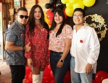 Israel Navarro, Carolina Casillas, Mariana Rodríguez y Cristian Herrera. GENTE BIEN JALISCO/ Antonio Rodríguez