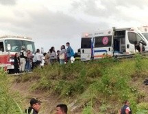 Los estudiantes se dirigían a Querétaro para participar en una actividad académica. FACEBOOK / Protección Civil Apaseo el Grande