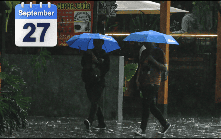 Se insta a la población a seguir las recomendaciones del Servicio Meteorológico Nacional. EL INFORMADOR/ARCHIVO