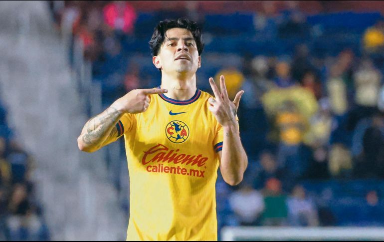 Víctor Dávila ha caído como anillo al dedo en las Águilas, pues ha marcado en los últimos dos encuentros del cuadro americanista. IMAGO7/M. Contreras