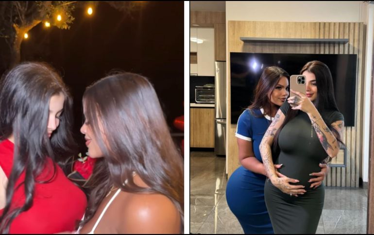 Karely Ruiz publicó un video presentando a Gracie Bon como su pareja y madre de su hija. ESPECIAL / Instagram @karelyruiz.of