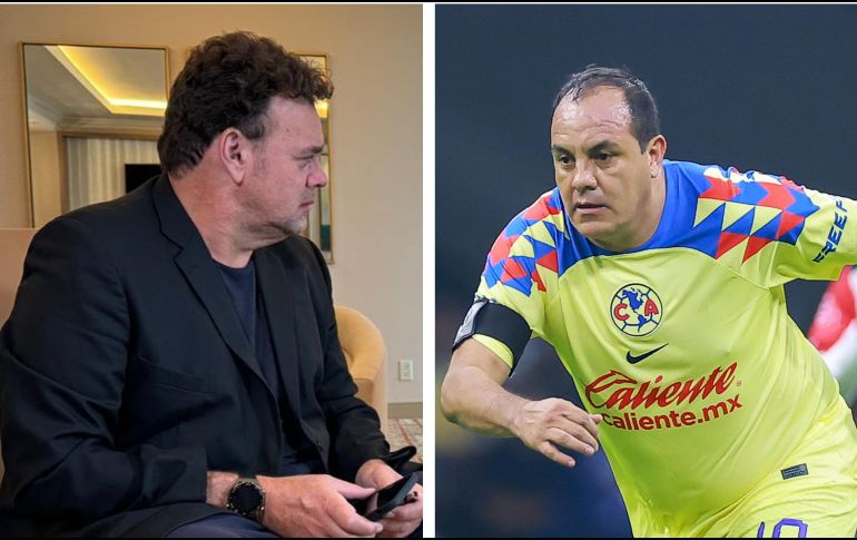 Faitelson y Cuauhtémoc bromearon acerca del incidente que los unió hace muchos años cuando se encontraron en un partido en Veracruz. ESPECIAL / X: @DavidFaitelson_ / IMAGO7 / ARCHIVO