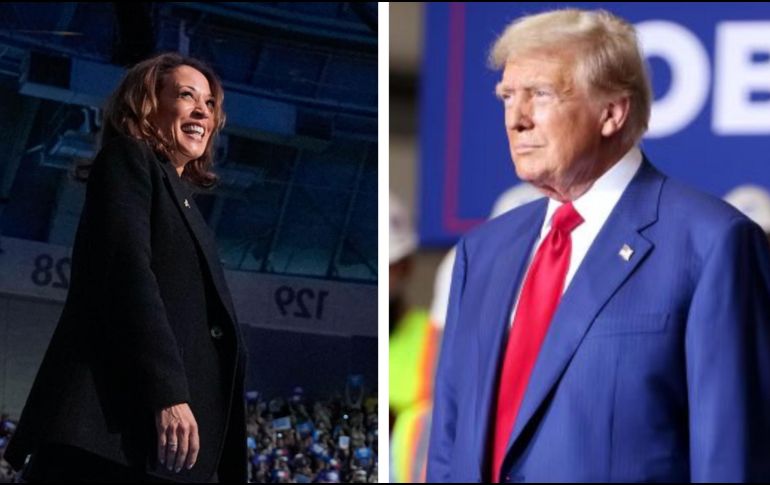 Estos siete estados son claves en la definición de la elección en los Estados Unidos. ESPECIAL / X: @KamalaHarris @realDonaldTrump