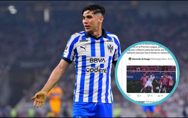 Un seguidor de Chivas publicó una crítica directa hacia Arteaga en redes sociales. /Imago7/ Captura de pantalla 
