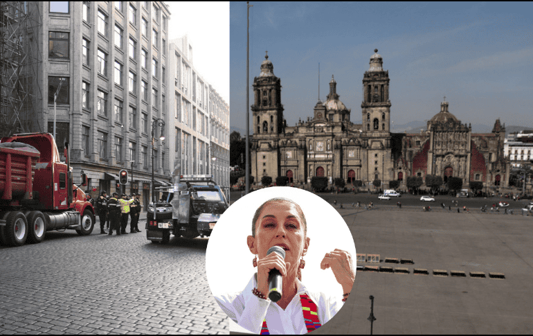 La toma de protesta tendrá lugar en la Cámara de Diputados, posteriormente, Claudia Sheinbaum se trasladará al Zócalo, donde efectuará su primer discurso como presidenta de México. SUN/ARCHIVO EL INFORMADOR/ARCHIVO