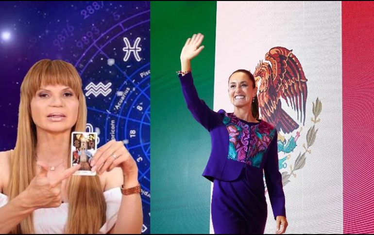 Mhoni Vidente asegura que con Claudia Sheinbaum México vivirá un cambio de rumbo. ESPECIAL