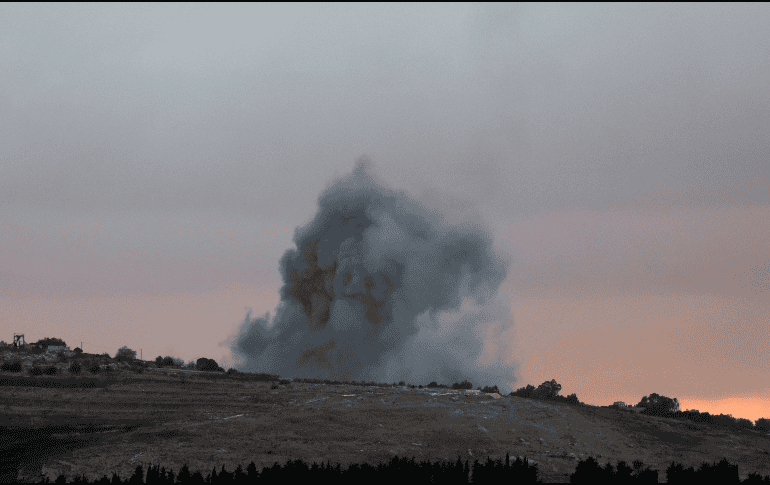 Se ordenó a los residentes que se refugiaran en sus viviendas y que se mantuvieran cerca de los refugios antiaéreos. AFP / A. Safadi