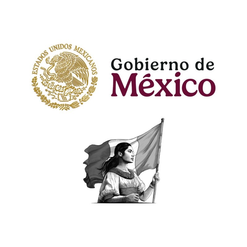 Una joven mexicana será el emblema del Gobierno de México. Aquí les comparto la imagen. EFE/ Casa de Campaña de Claudia Sheinbaum