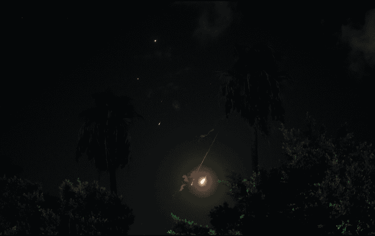 Este es el primer ataque de Irán contra Israel desde abril. EFE / A. Sultan