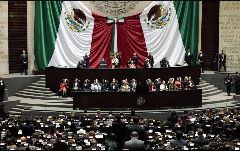Claudia Sheinbaum Pardo tomó protesta este martes como Presidenta de México. EFE / J. MÉNDEZ