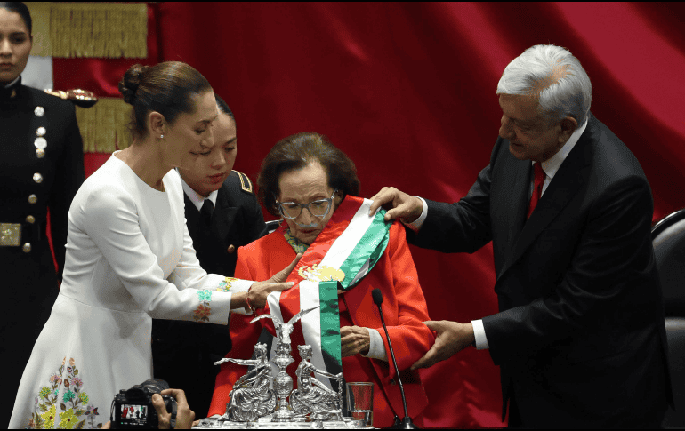 Claudia Sheinbaum se convirtió hoy en la Presidenta Constitucional de los Estados Unidos Mexicanos. SUN / D. Simón Sánchez