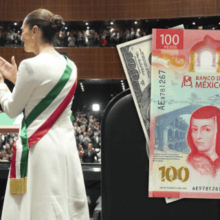 El peso SE LEVANTA frente al dólar tras toma de posesión de Sheinbaum