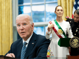 A través de un comunicado, el presidente Joe Biden externó sus felicitaciones y buenos deseos para el gobierno entrante de Claudia Sheinbaum. EFE/ ARCHIVO/ José Méndez