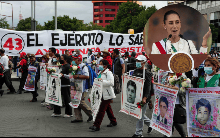El caso Ayotzinapa cumplió el 26 de septiembre una década sin resolverse. ESPECIAL/SUN/ ARCHIVO/ EFE/I. Esquivel.