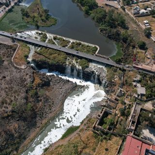 En Zócalo, Sheinbaum promete saneamiento de Río Santiago