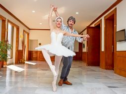 Bailarines que participan en el montaje “El Lago de los Cisnes”. EL INFORMADOR/ H. Figueroa