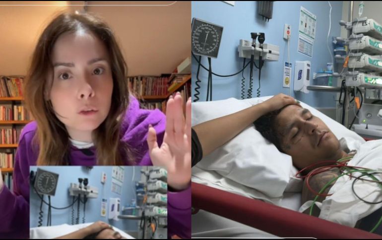 La experta en lenguaje corporal aseguró que la situación de salud del esposo de Ángela Aguilar es genuina. TIKTOK/maryfercenteno