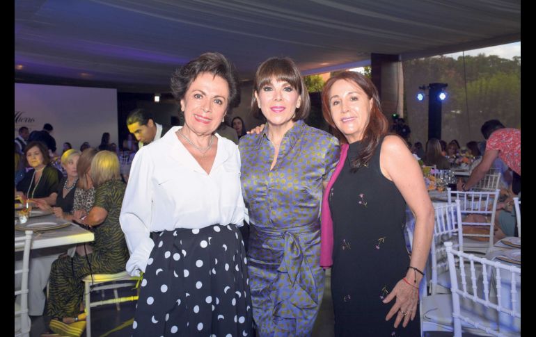 Chelita Moragrega, Gaby García Briseño e Iliana Gómez. GENTE BIEN JALISCO/ Marifer Rached