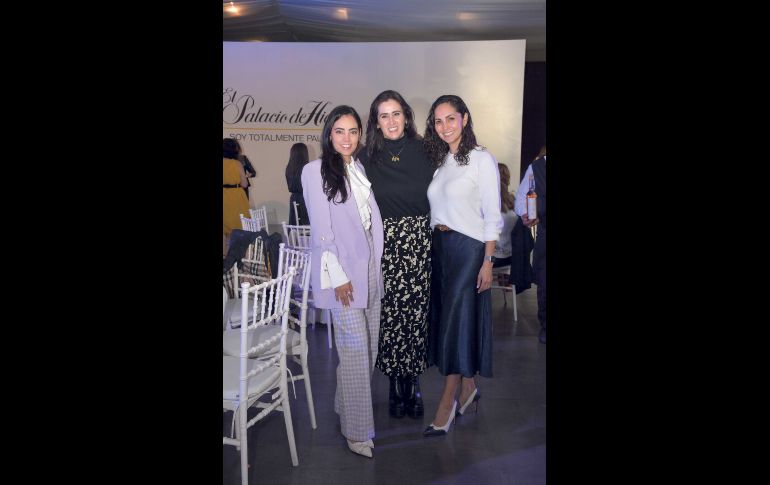 Daniela Villaseñor, Yukie Llamas y Carlamaria Morales. GENTE BIEN JALISCO/ Marifer Rached