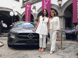 Claudia Ham y Delia del Castillo en la celebración especial de Chemisette. GENTE BIEN JALISCO/ Claudio Jimeno