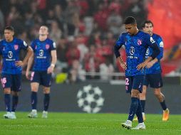 Los Colchoneros sufrieron su peor derrota en competencias europeas en tres años. AP/A. Franca