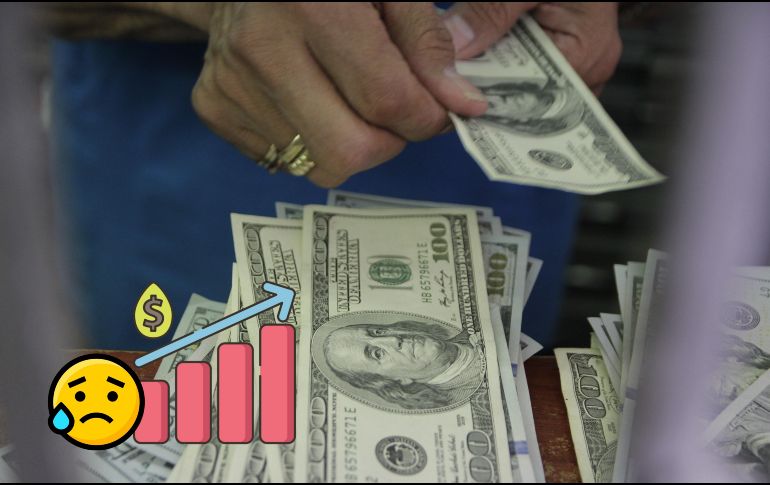 Este es el tipo de cambio de dólar a peso mexicano del día de hoy jueves 3 de octubre. EL INFORMADOR / ARCHIVO