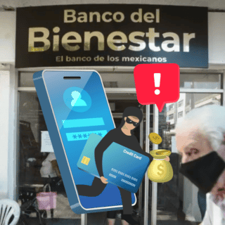 Alertan sobre mensajes falsos de bono en la Pensión del Bienestar