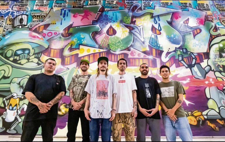 Con una obra sin título, este grupo de artistas buscó llevar al MUSA una muestra del grafiti callejero. CORTESÍA