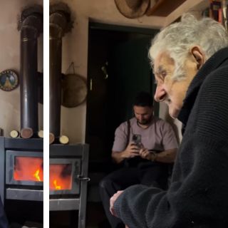 "Pepe" Mujica recibe visita de Residente