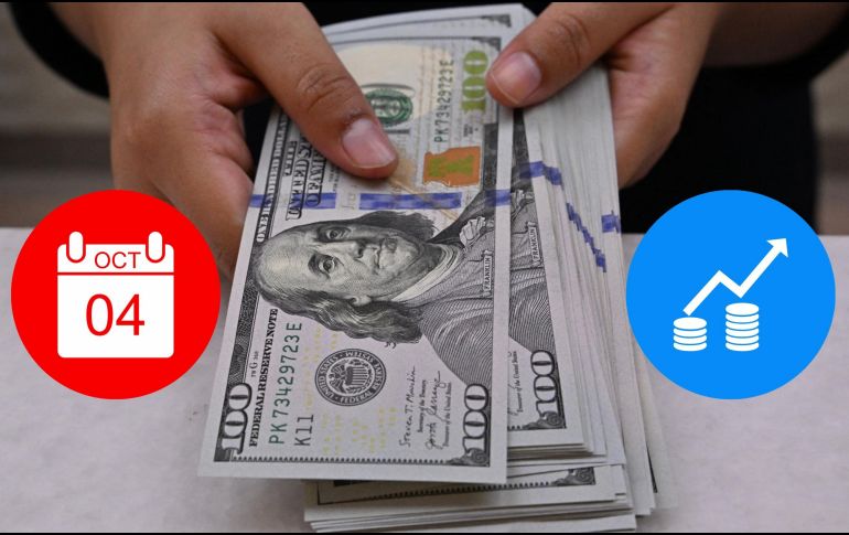 De acuerdo con un reporte de Bloomberg, el dólar comenzó la jornada de hoy por arriba de los 19 pesos. AFP / ARCHIVO