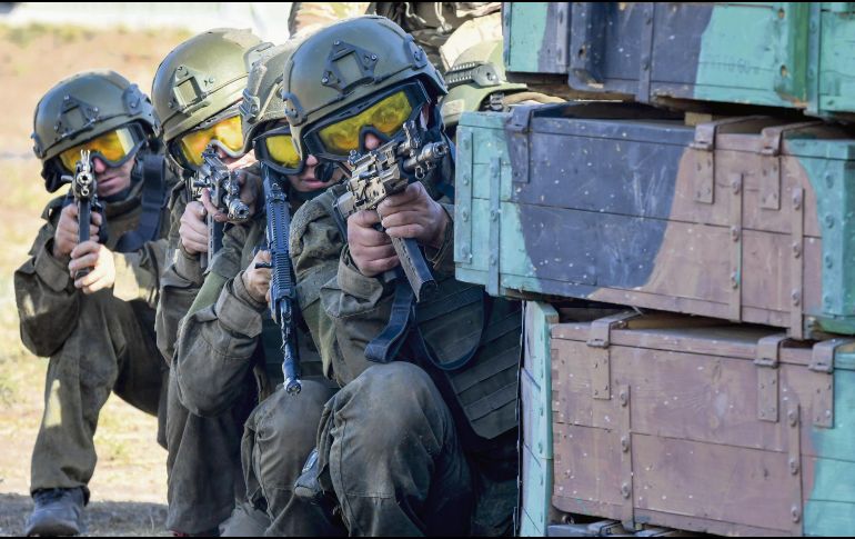 El Estado mayor afirma que los ucranianos han enfrentado una “pesadilla” en Kursk. EFE