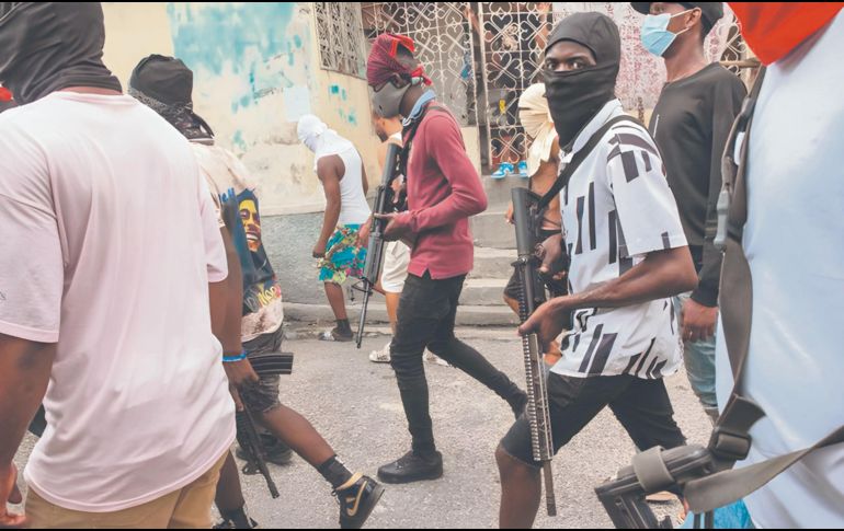 La isla caribeña sufre graves problemas de inseguridad generados por este tipo de grupos, que no reconocen más ley que la propia. ESPECIAL