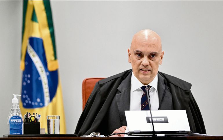 La pugna entre Brasil y la red social X inició por las exigencias del juez Alexandre de Moraes. AFP/E. Sa