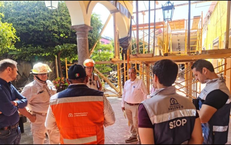 Será el siguiente lunes 7 de octubre cuando se realice una nueva inspección del Parián. ESPECIAL