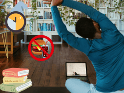 Winter Arc incluye la práctica de ejercicio regular, una alimentación balanceada y el fomento de actividades que nutran tanto el cuerpo como la mente. Unsplash / Canva