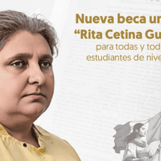 ¿Quién fue Rita Cetina? Nombre de la nueva beca universal anunciada por Sheinbaum