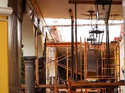 Ningún comercio ni locatario puede regresar al Parián hasta que no se tengan los resultados del nuevo dictamen. EL INFORMADOR / H. Figueroa