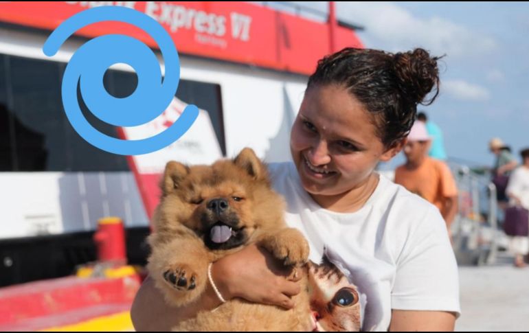 En la isla de Holbox, se ha llevado a cabo la evacuación de más de 500 turistas y residentes. ESPECIAL/X: @PlayaRiviera