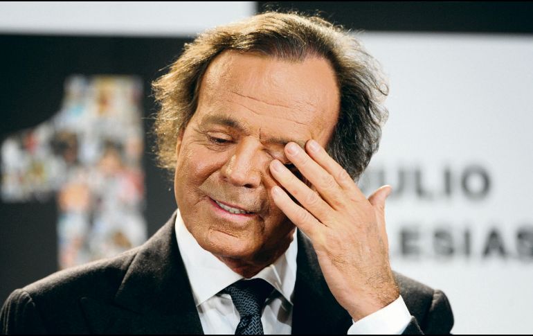 Julio Iglesias compartió que se encuentra trabajando en un proyecto junto a una plataforma. AFP