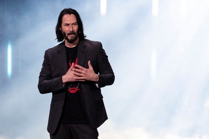 Keanu es apreciado por su humildad y comportamiento generoso fuera de los sets. EFE / ARCHIVO 