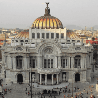 El Palacio de Bellas Artes en México se está hundiendo debido a una pelea