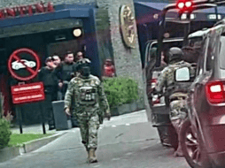El operativo se llevó a cabo sin disparos. Cortesía